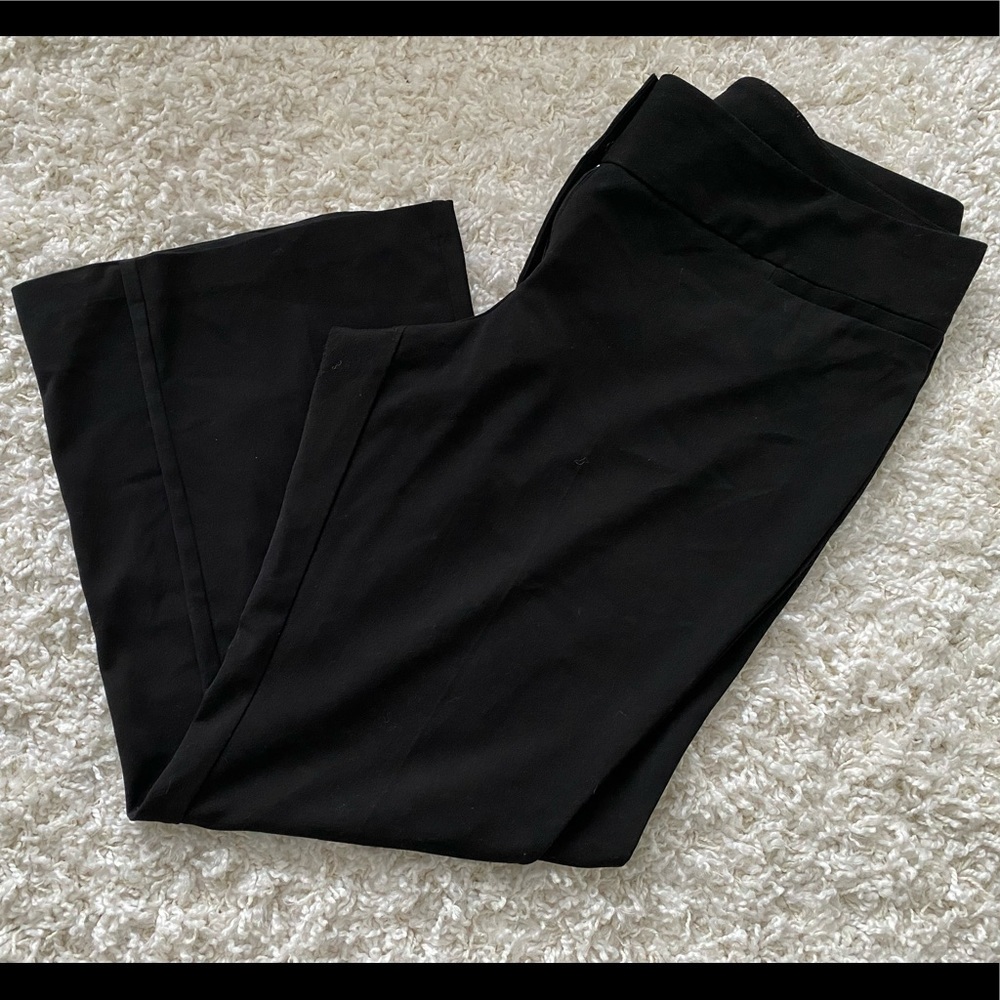 Maurice’s Black dress business work pants 22